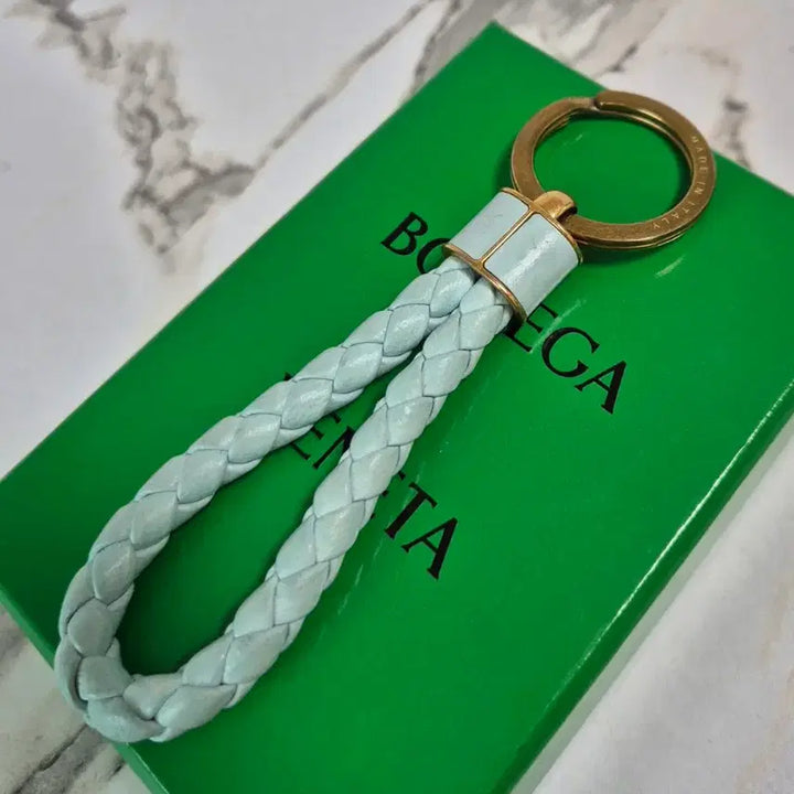 [BUNJANG] Bottega Veneta Intrecciato Leather Key Ring Key Holder / (정품) 보테가베네타 인트레치아토 가죽 키링 키홀더