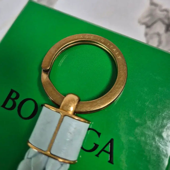 [BUNJANG] Bottega Veneta Intrecciato Leather Key Ring Key Holder / (정품) 보테가베네타 인트레치아토 가죽 키링 키홀더