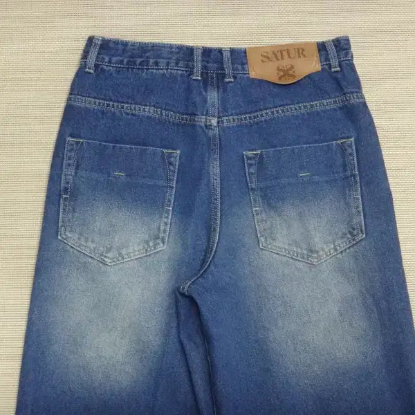 [BUNJANG] SATUR Wide-Fit Jeans / (S) 세터 SATUR 여성 와이드핏 청바지
