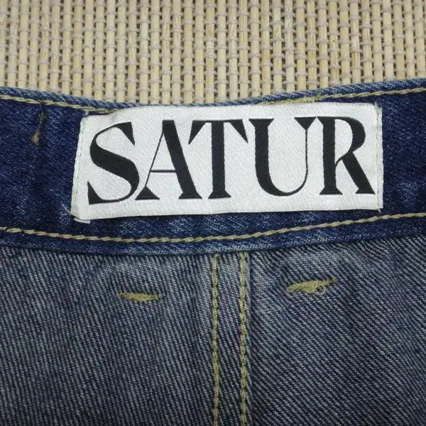 [BUNJANG] SATUR Wide-Fit Jeans / (S) 세터 SATUR 여성 와이드핏 청바지