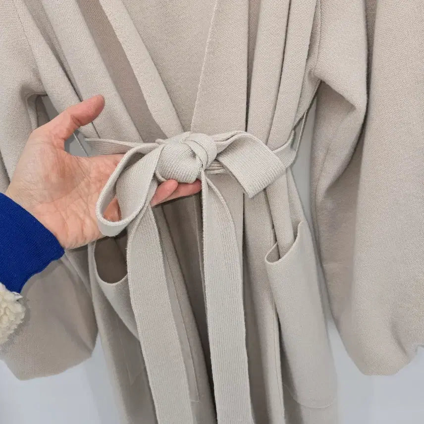 [BUNJANG] STUDIO TOMBOY ATELIER Long Robe Wool Blend Coat / STUDIO TOMBOY ATELIER롱 로브 울 블렌드 코트