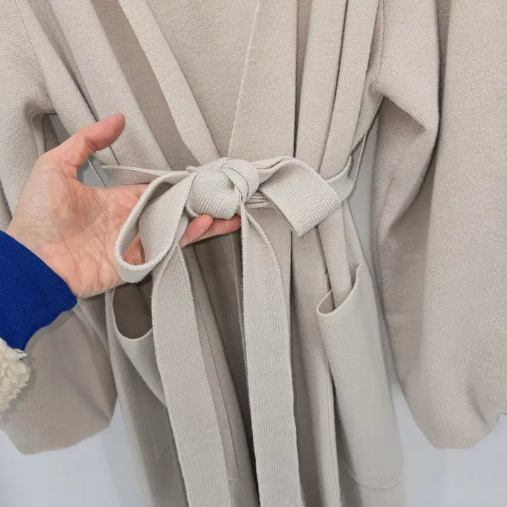 [BUNJANG] STUDIO TOMBOY ATELIER Long Robe Wool Blend Coat / STUDIO TOMBOY ATELIER롱 로브 울 블렌드 코트