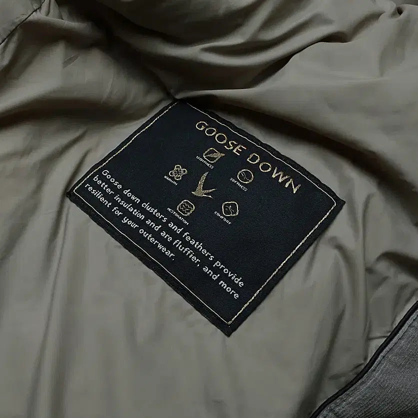 [BUNJANG] Man On The Boon Goat Suede Goose Down Padded Vest / 맨온더분 [Man On The Boon] 염소 스웨이드 구스 패딩 베스트