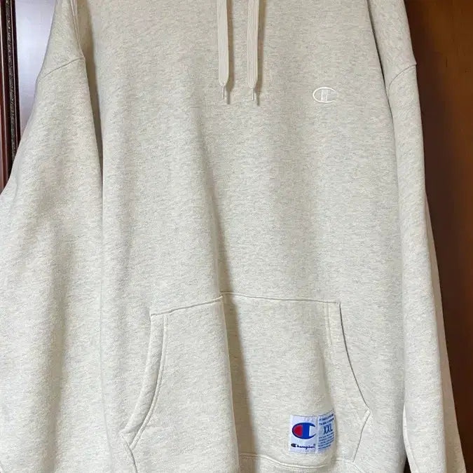 [BUNJANG] Champion Ivory Hoodie XXL / 챔피온 후드티 XXL 아이보리