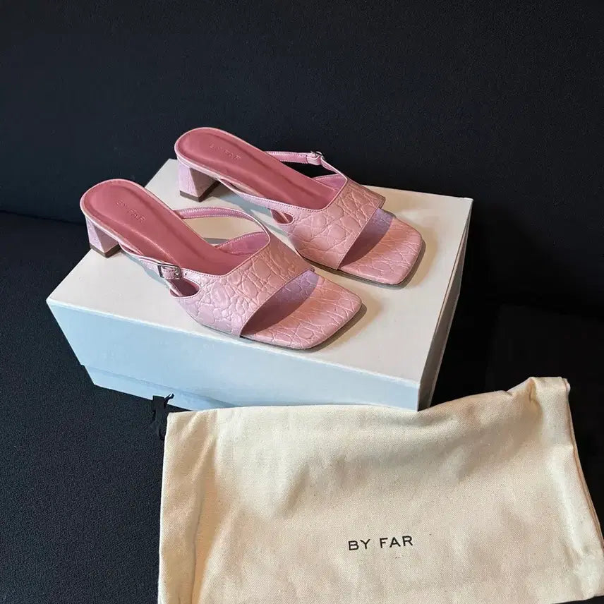 [BUNJANG] By Far Mule 38 Heel Shoes / [유일매물] By far 바이파 뮬 38 사이즈 / 힐 슈즈