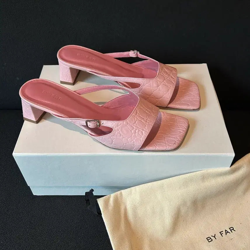 [BUNJANG] By Far Mule 38 Heel Shoes / [유일매물] By far 바이파 뮬 38 사이즈 / 힐 슈즈