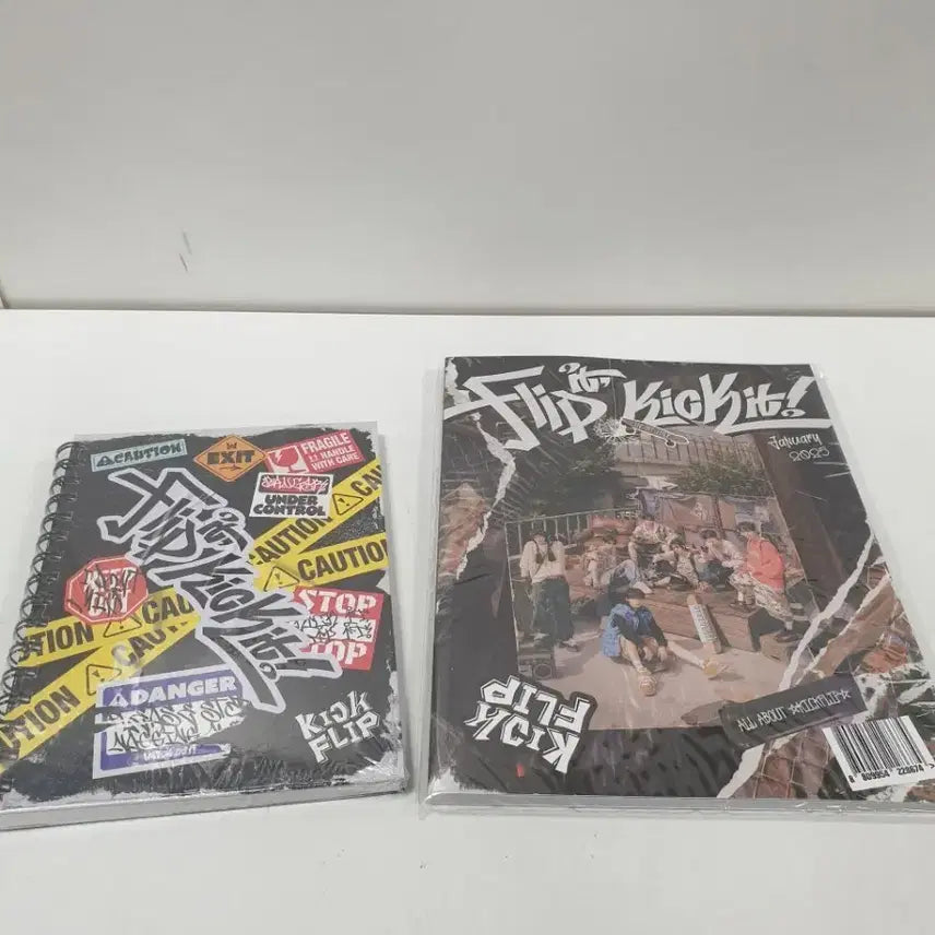 [BUNJANG] Kickflip Flip It Diary + Magazine Set / 킥플립 Flip it Kickit! 다이어리 + 잡지 세트