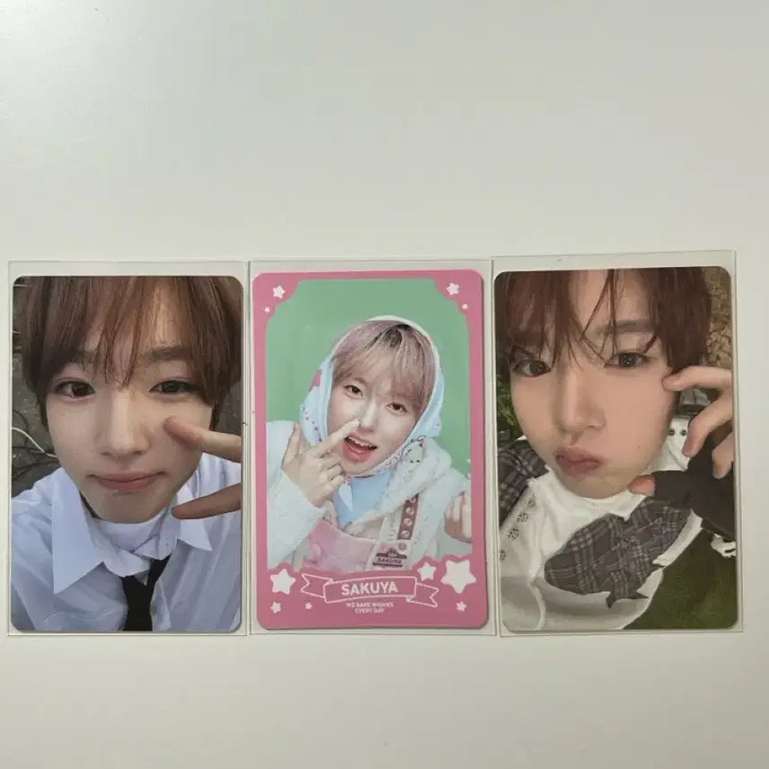 [SOLD OUT] 엔시티 위시 사쿠야 컬러 포카 베이커리 트레카 일괄 양도 초회한정반