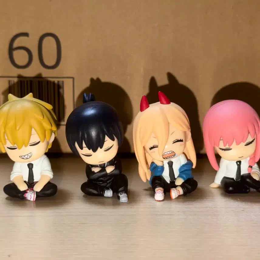 [BUNJANG] Chainsaw Man Figure Bundle Set / 체인소맨 어깨쿵 가챠 덴지 아키 파워 마키마 개봉전시품 일괄 판매