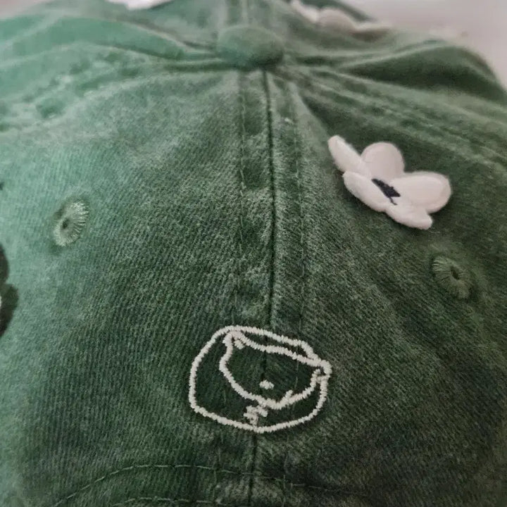 [BUNJANG] Penfield Nick Gear Faded Flower Signature Cap / 펜필드 닉기어 빈티지 페이디드 플라워 시그니처 캡