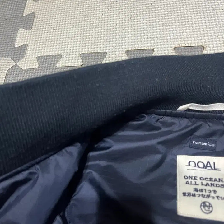 [BUNJANG] Nanamica Pilgrim Varsity Jacket Navy / 나나미카 필그림 바시티 자켓 네이비