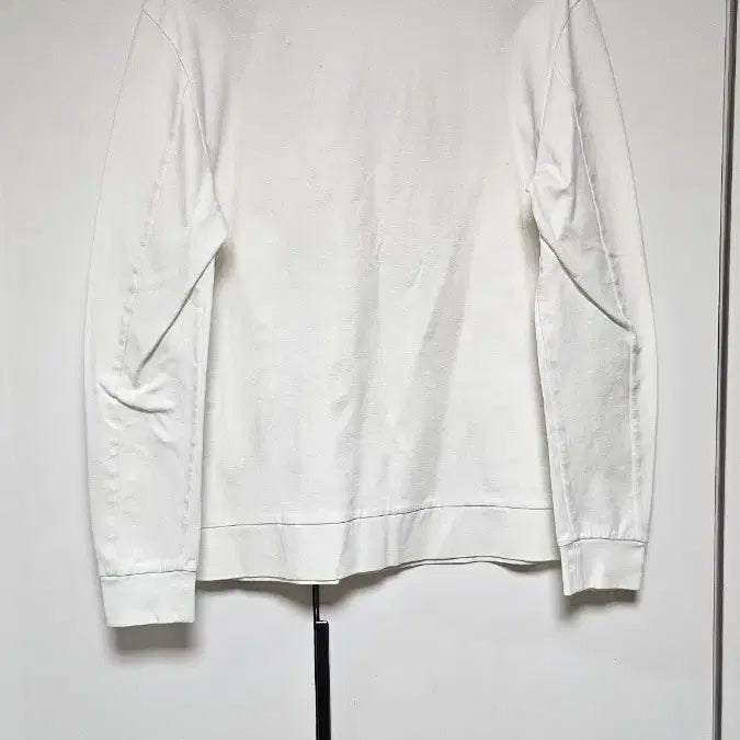 [BUNJANG] TIME White Owl Embroidered Sweatshirt / TIME 화이트 부엉이 맨투맨 티셔츠