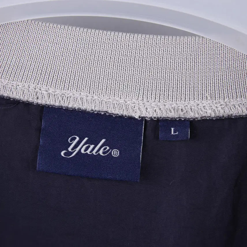 [BUNJANG] Yale Nylon Sports Team Jersey Long Sleeve Navy (L) / 예일 나일론 스포츠 팀 저지 롱슬리브 네이비 (L)