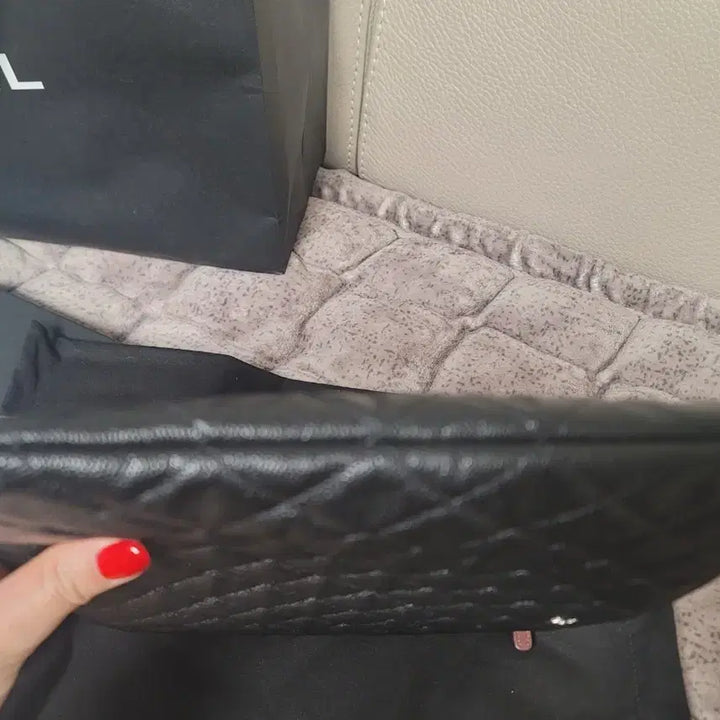 [BUNJANG] Chanel Clutch Large Caviar Silver Hardware / 샤넬 클러치 라지 캐비어 은장 내장칩 상태 S+