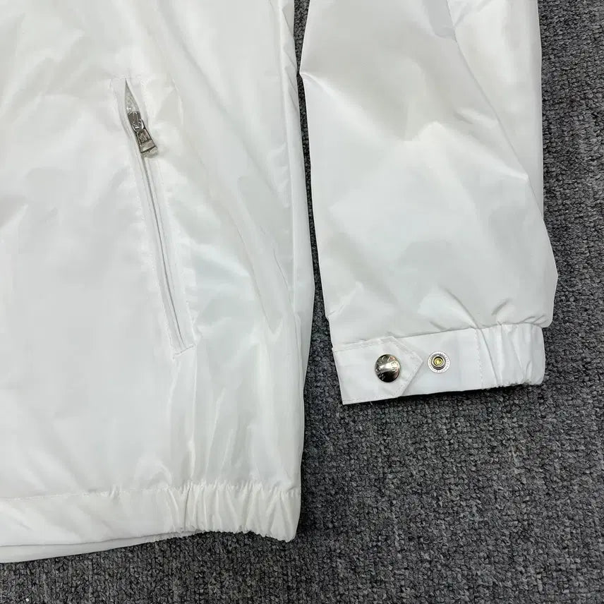 [BUNJANG] Moncler Nylon Windbreaker Jacket Unisex / 몽클레어 후드 집업 바람막이 엠자로고 와팬로고 나일론 남녀공용