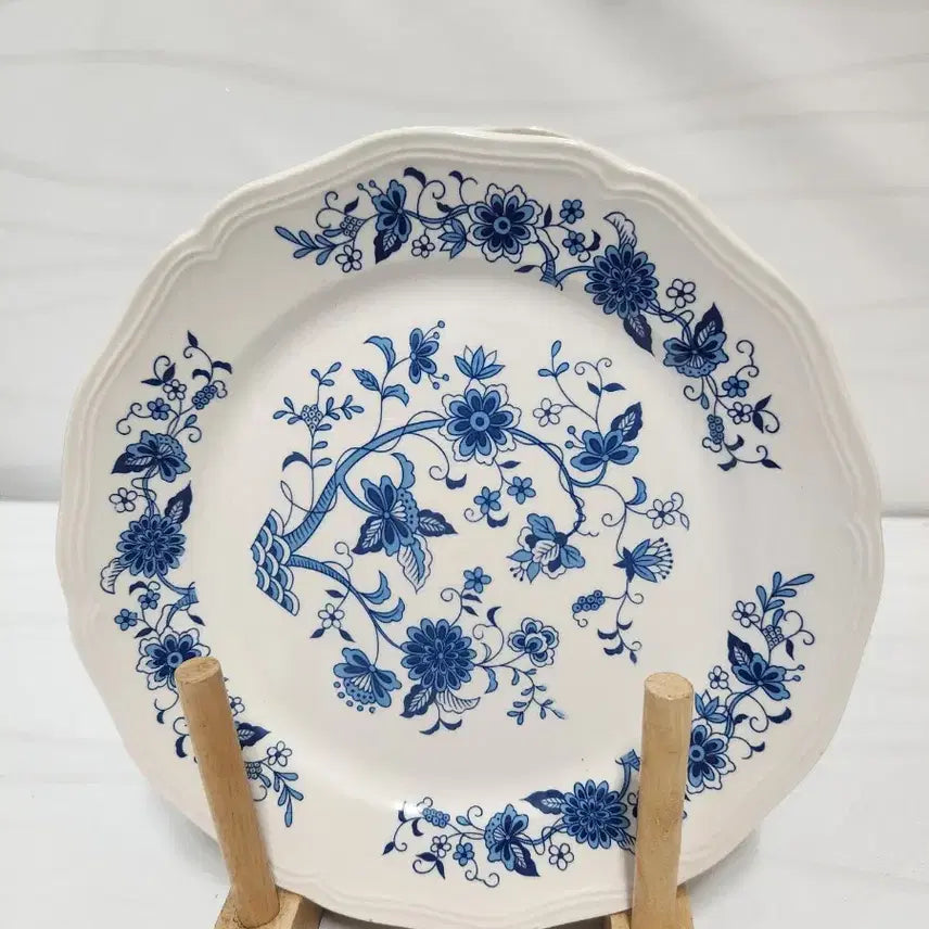 [BUNJANG] Korean Ceramic Middle Plate / 인테리어소품 레트로 한국도자기  옛날 중접시
