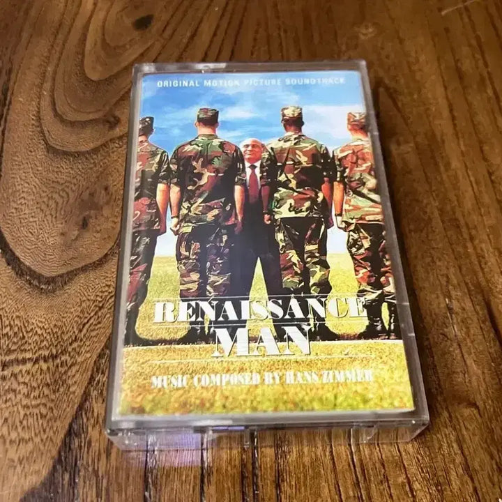 [SOLD OUT] 90년대 영화 르네상스맨 OST 한스짐머 영화음악 카세트테이프