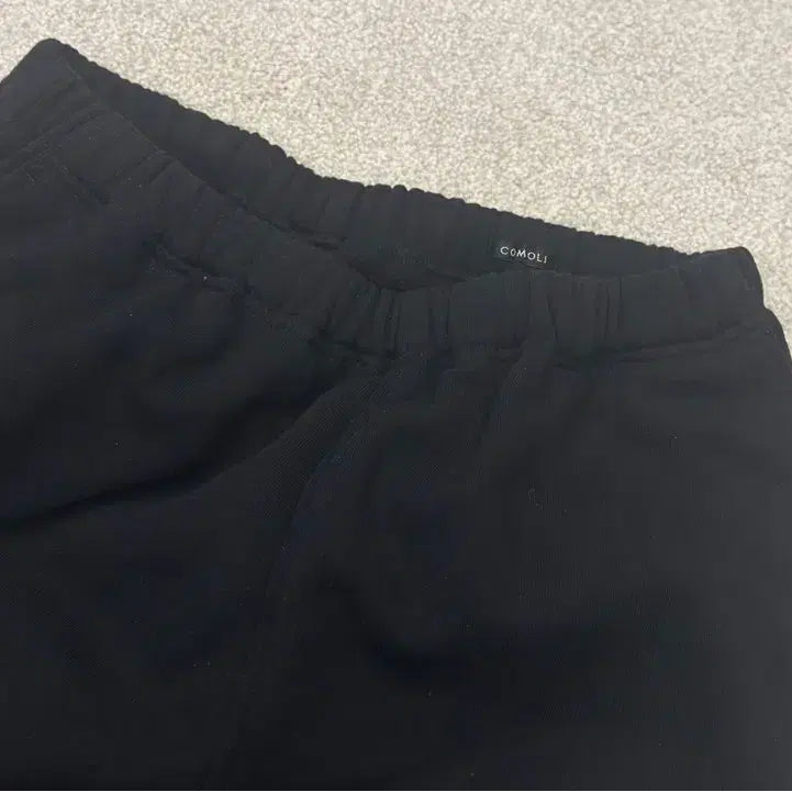 [BUNJANG] Comoli Cotton Sweatpants Black / 25AW 코모리 코튼 스웨트팬츠 블랙 2