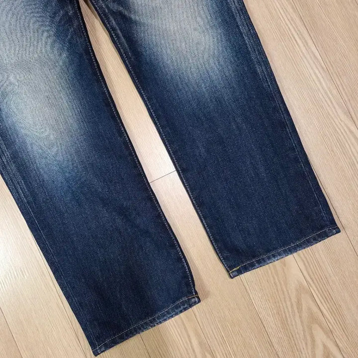 [BUNJANG] Edwin Japan Made Blue Washed Denim Pants / 에드윈 재팬 메이드 블루 워싱 데님 팬츠