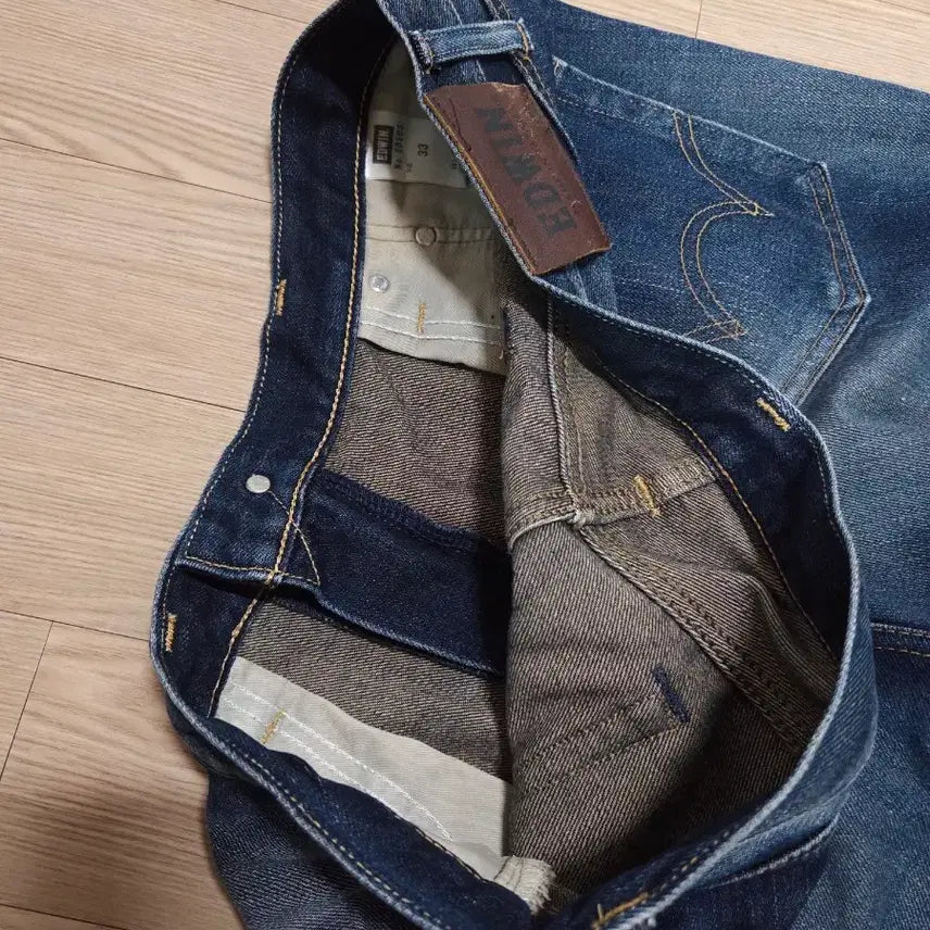 [BUNJANG] Edwin Japan Made Blue Washed Denim Pants / 에드윈 재팬 메이드 블루 워싱 데님 팬츠