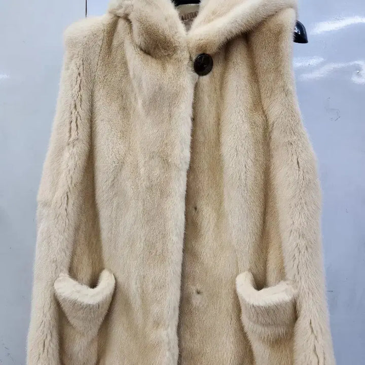 [BUNJANG] Mink Hooded Vest / 후드 밍크  베스트입니다