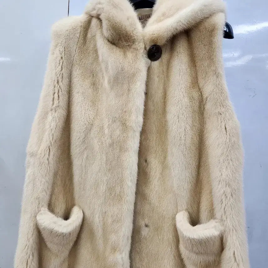 [BUNJANG] Mink Hooded Vest / 후드 밍크  베스트입니다