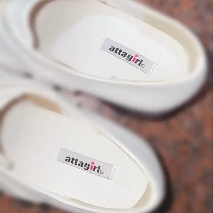 [BUNJANG] Ata Girl White Platform Heels / 아타걸 화이트 통굽 구두 양산형 지뢰계 버블즈 노에미