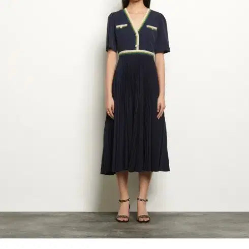 [BUNJANG] Sandro Navy Dress / 산드로 원피스 정품