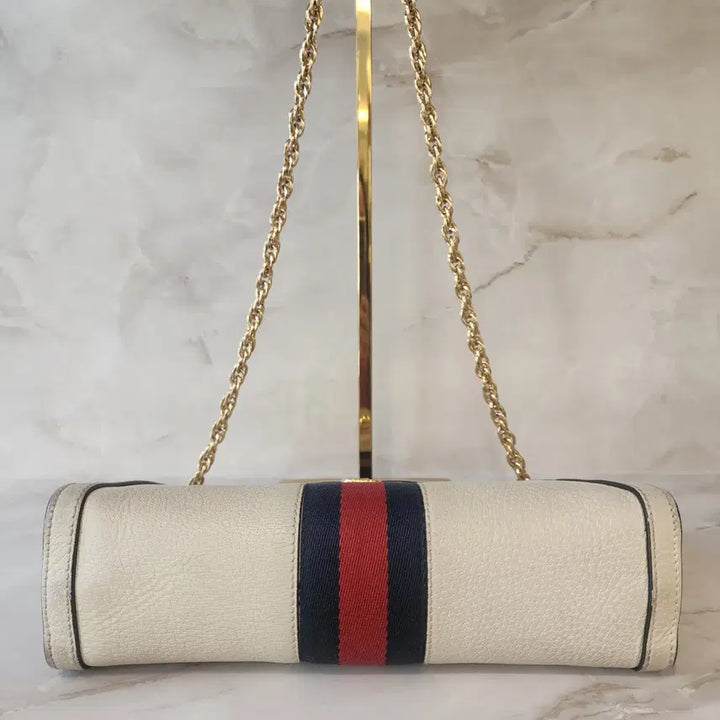 [BUNJANG] Gucci Ophidia GG Gold Chain Shoulder Bag / 구찌 오피디아 GG 금장 로고 체인 숄더백 503877