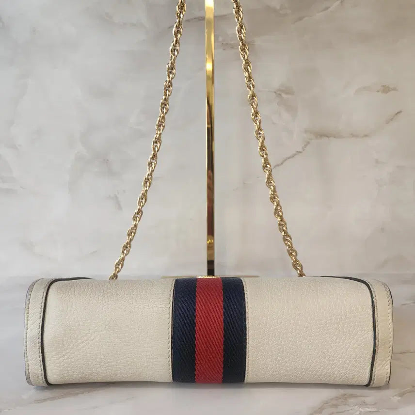 [BUNJANG] Gucci Ophidia GG Gold Chain Shoulder Bag / 구찌 오피디아 GG 금장 로고 체인 숄더백 503877