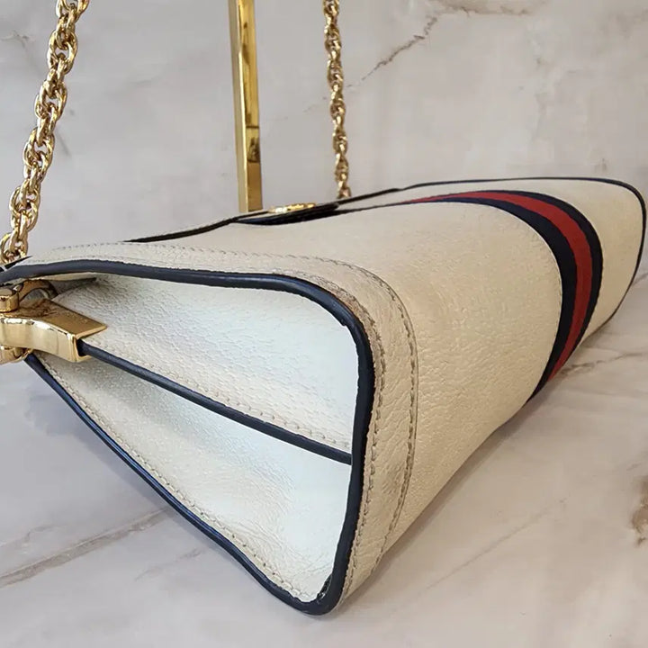 [BUNJANG] Gucci Ophidia GG Gold Chain Shoulder Bag / 구찌 오피디아 GG 금장 로고 체인 숄더백 503877