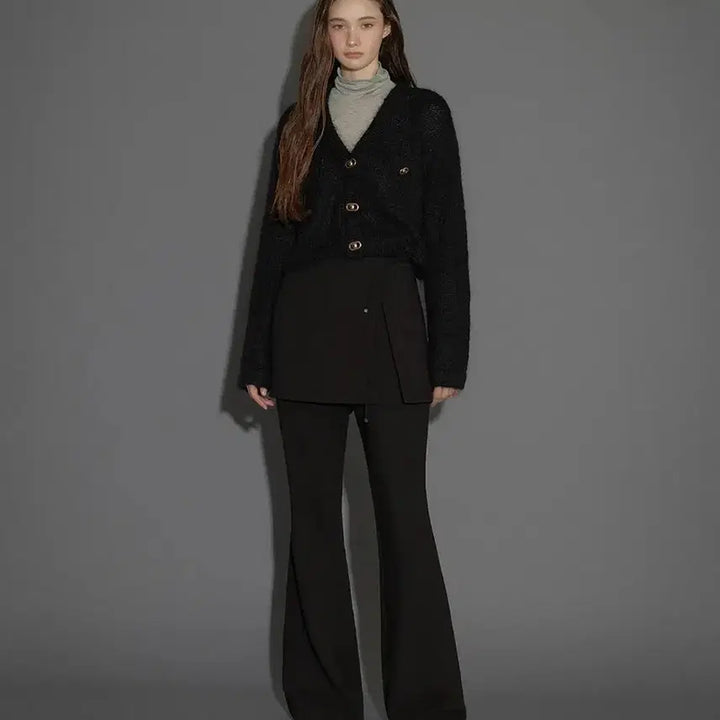 [BUNJANG] ODS Jennie Mohair Cardigan Black / ODS 오디에스 제니 모헤어 가디건 블랙