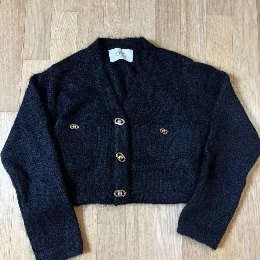 [BUNJANG] ODS Jennie Mohair Cardigan Black / ODS 오디에스 제니 모헤어 가디건 블랙