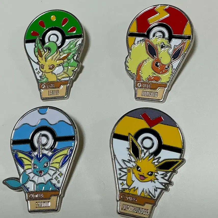 [SOLD OUT] 포켓몬스터 이브이 진화 컬렉션 뱃지 세트 롯데월드