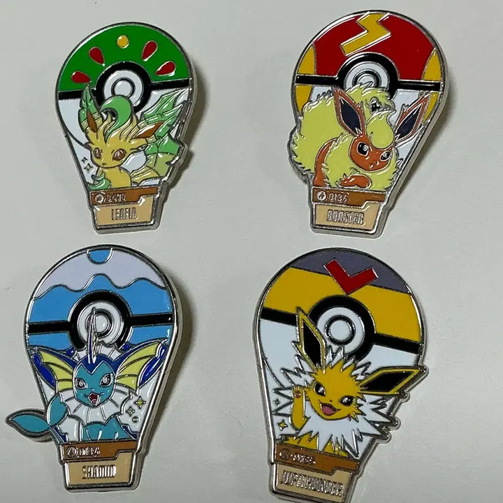 [SOLD OUT] 포켓몬스터 이브이 진화 컬렉션 뱃지 세트 롯데월드
