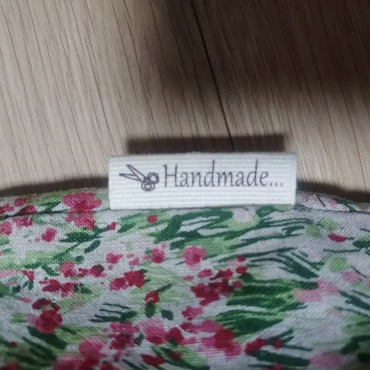 [BUNJANG] Green Handle Floral Print Cotton Shopping Bag / 멋진 초록숲 장바구니