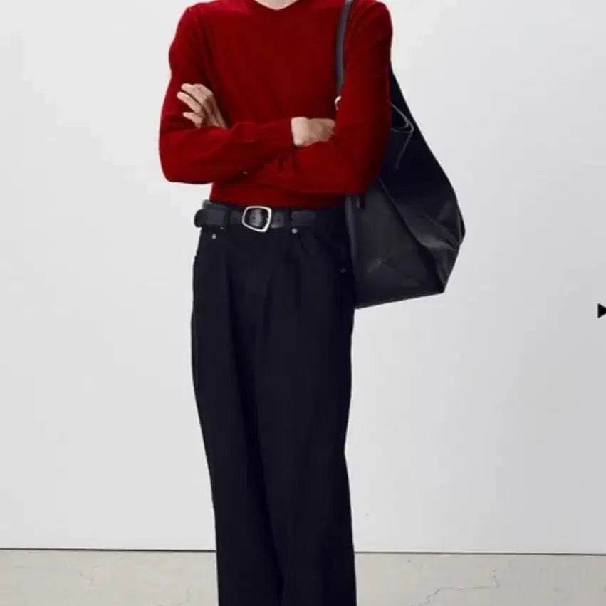 [BUNJANG] Toni Wek Pure Cashmere V-Neck Sweater L / 토니웩 퓨어 캐시미어 브이넥 스웨터 L