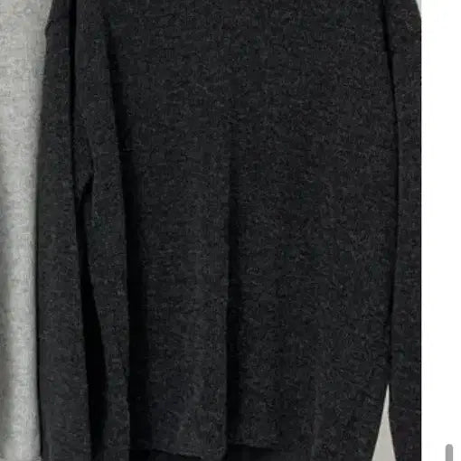 [BUNJANG] Muzed Monde Long Sleeve Knit T-Shirt / 데끼 라운드 루즈 긴팔티 니트 티셔츠 뮤즈드몽드