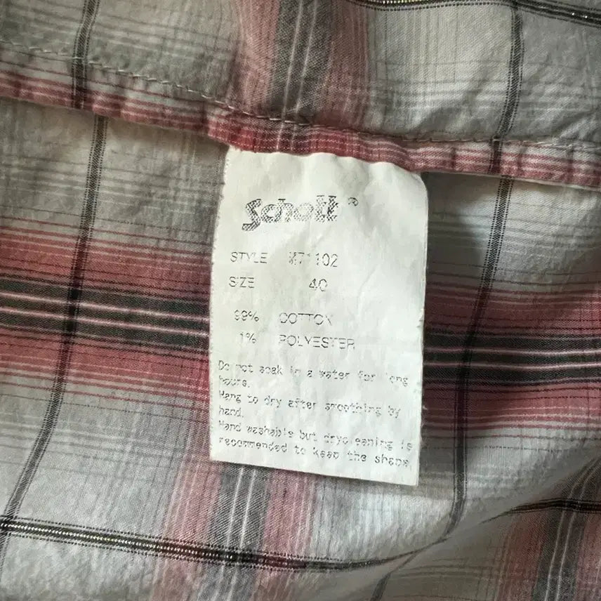 [BUNJANG] Schott Rancher Western Check Jacket / 90s USA제 쇼트 Schott 오리지널 웨스턴 체크 자켓