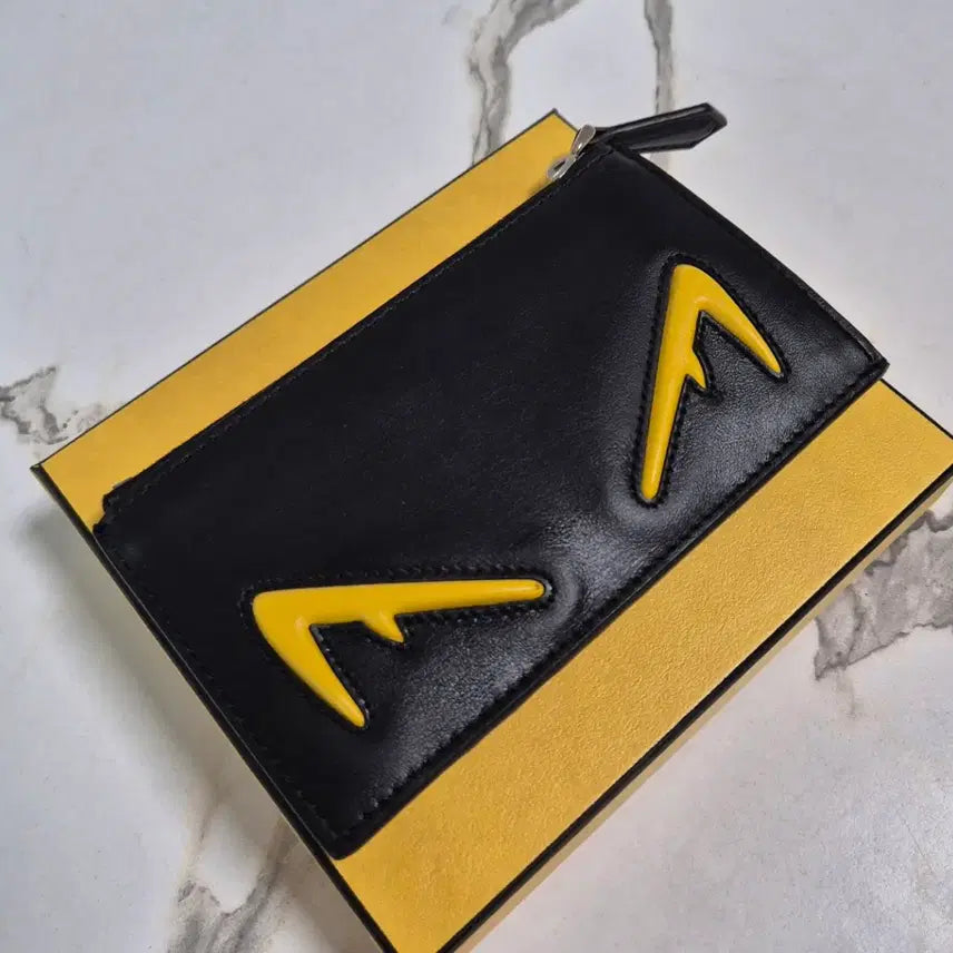 [BUNJANG] Fendi Bug Eyes Monster Coin Purse Card Holder / (정품) 펜디 버그 아이즈 몬스터 코인퍼스 카드지갑 홀더 (새상품)
