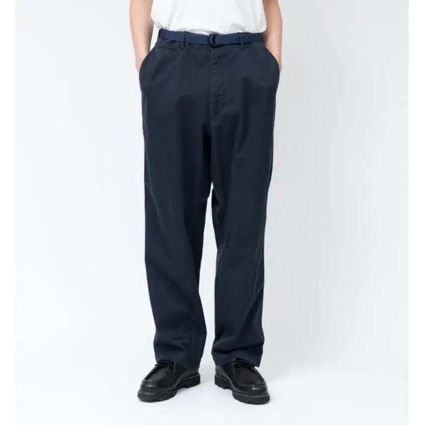 [BUNJANG] nanamica Wide Chino Pants Navy 32 / 나나미카 와이드 치노 팬츠 네이비 32