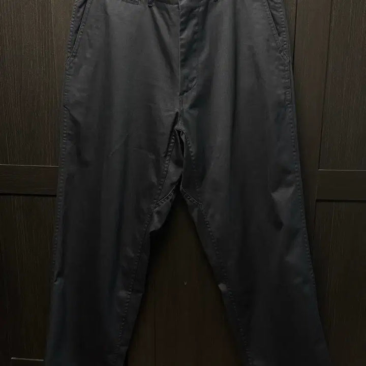 [BUNJANG] nanamica Wide Chino Pants Navy 32 / 나나미카 와이드 치노 팬츠 네이비 32