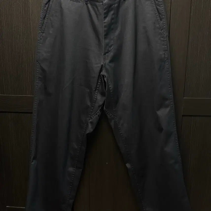 [BUNJANG] nanamica Wide Chino Pants Navy 32 / 나나미카 와이드 치노 팬츠 네이비 32