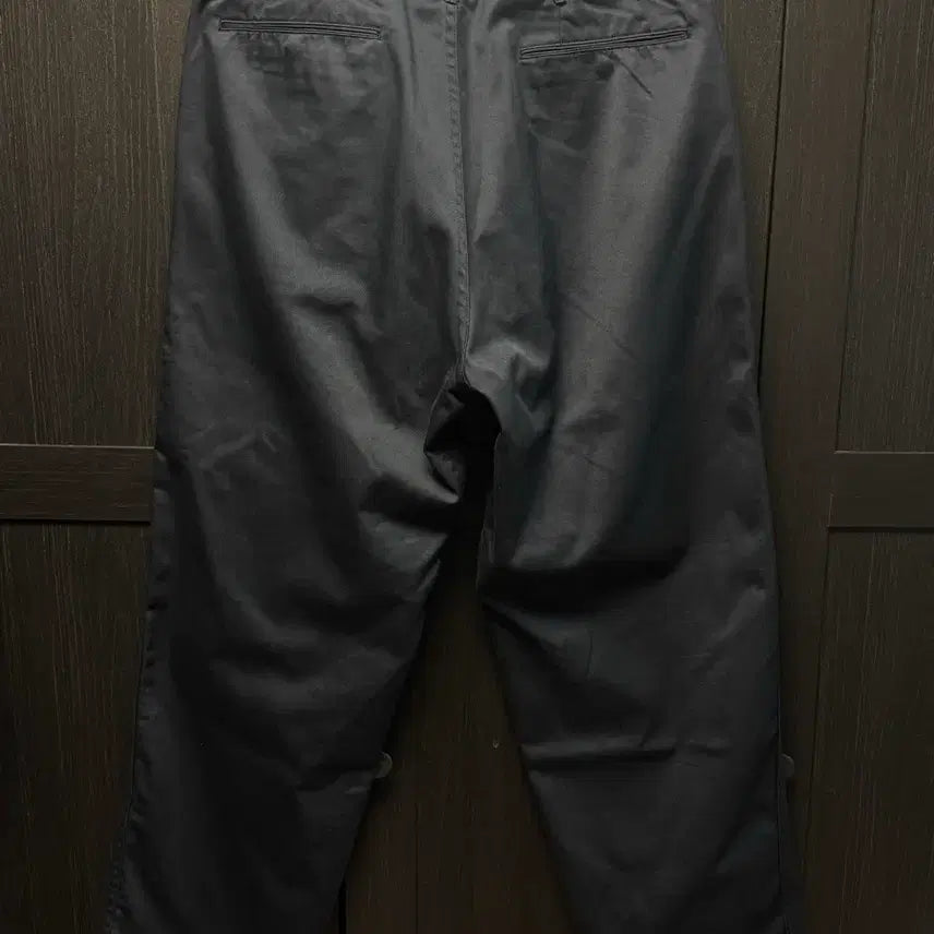 [BUNJANG] nanamica Wide Chino Pants Navy 32 / 나나미카 와이드 치노 팬츠 네이비 32