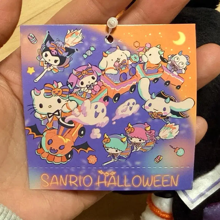 [BUNJANG] Kuromi Halloween Plush Keyring / 2021 쿠로미 할로윈 봉제인형 키링