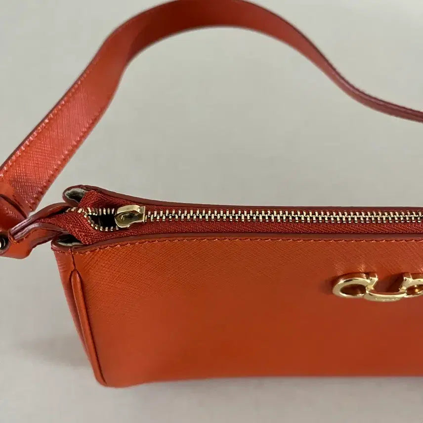 [BUNJANG] Ferragamo Orange Shoulder Bag / 페라가모 오렌지 숄더백