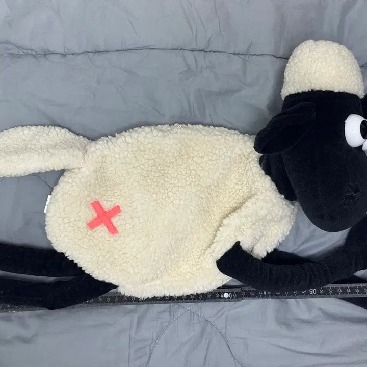 [BUNJANG] Wallace &amp; Gromit Shaun the Sheep Plush Bag / (빈티지) 월레스와 그로밋 숀 숀더쉽 인형 가방