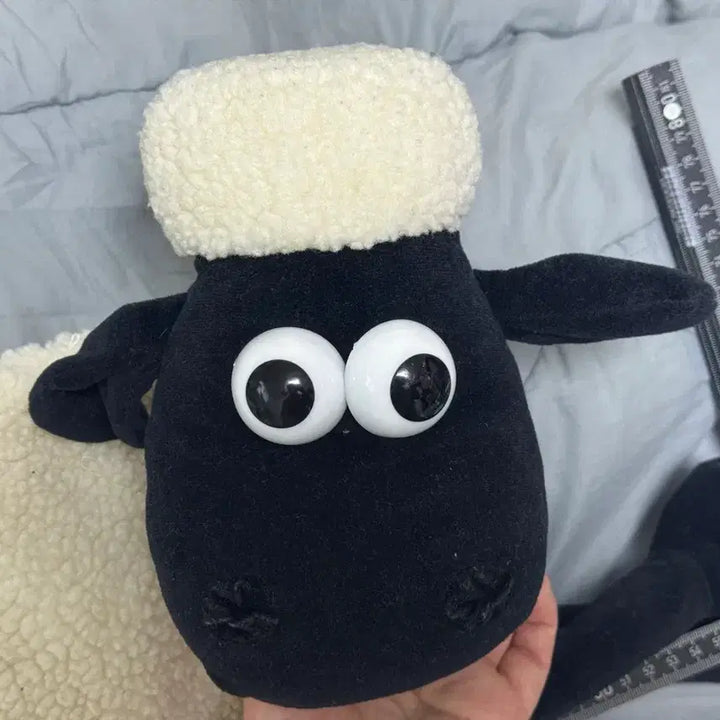 [BUNJANG] Wallace &amp; Gromit Shaun the Sheep Plush Bag / (빈티지) 월레스와 그로밋 숀 숀더쉽 인형 가방