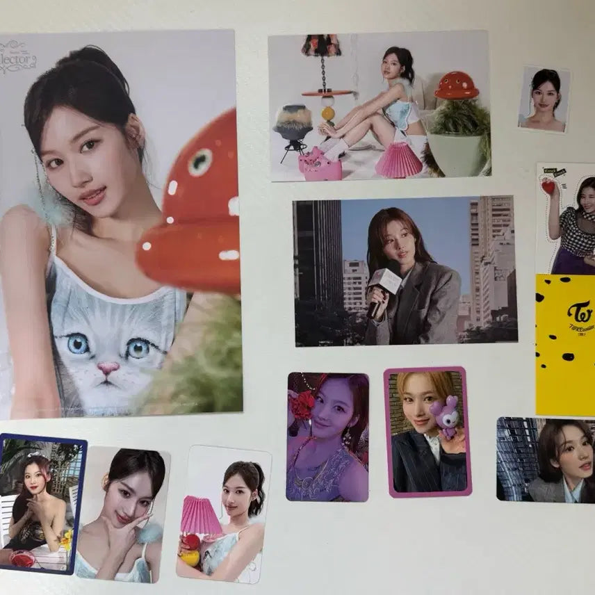[BUNJANG] TWICE Sana Postcard Photocard Poster Bundle Set / 트와이스 사나 엽서 포토카드 포스터 일괄