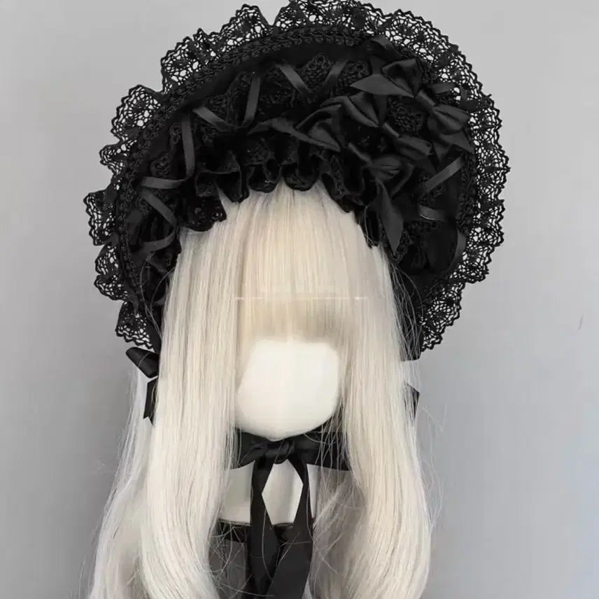 [SOLD OUT] 고스로리 보넷 로리타 보넷 보닛